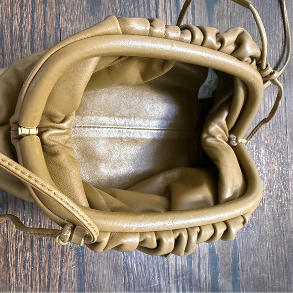 Bottega Veneta Mustard Leather Clutch - Picture 5 of 7